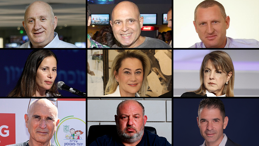מימין למעלה: ליאור רביב, דויד פתאל, איציק אברכהן, ליאורה עופר, לילך אשר טופילסקי, נטלי משען זכאי, חי גאליס, הראל ויזל, איתן בר זאב (צילום: עמית שעל, אריאל בשור, רפי דלויה, סיון פרג', יח"צ, אוראל כהן, שלמי מזרחי) מימין למעלה: ליאור רביב, דויד פתאל, איציק אברכהן, ליאורה עופר, לילך אשר טופילסקי, נטלי משען זכאי, חי גאליס, הראל ויזל, איתן בר זאב