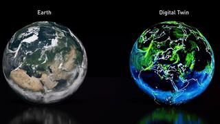 התאום הדיגיטלי של כדור הארץ, אילוסטרציה