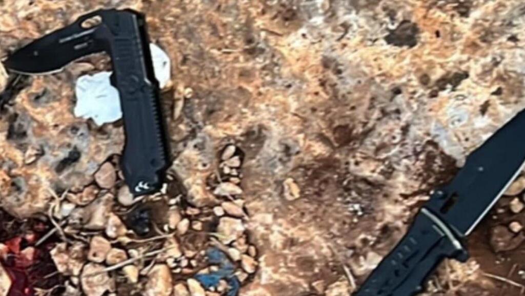  הסכינים שאותרו במרחב חוות דורות עילית
