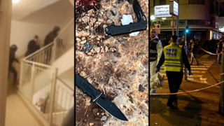 זירת הפיגוע בתל אביב, הסכינים שאותרו במרחב חוות דורות עילית, סריקות בביתר עילית בעקבות חשש לחדירת מחבלים