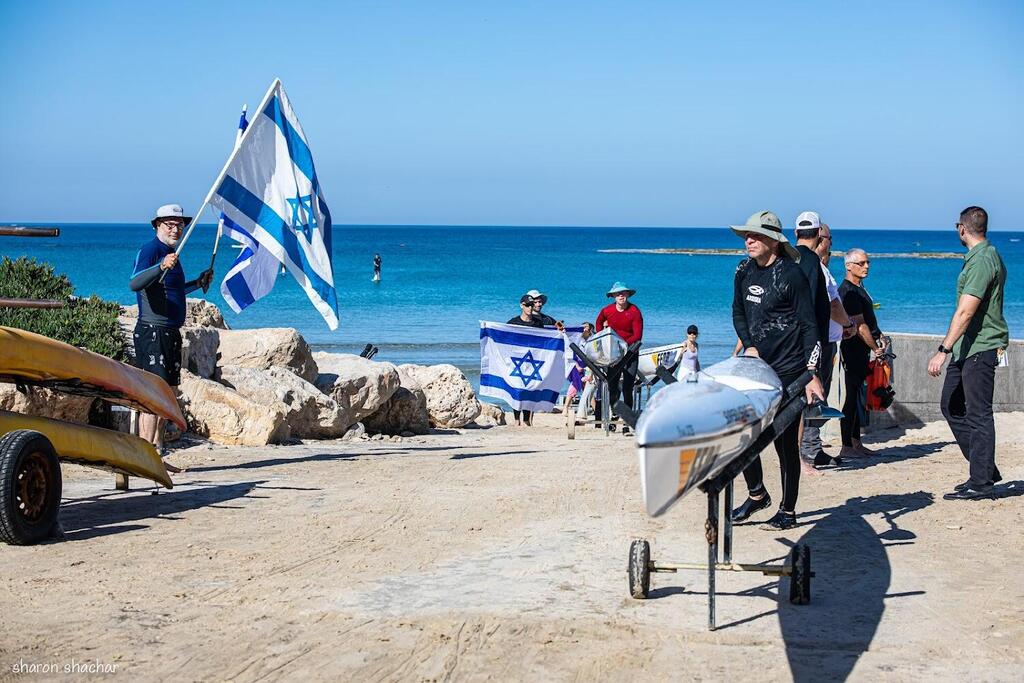 צילום: שרון שחר מחאת לוחמי שייטת 13 בשדות ים