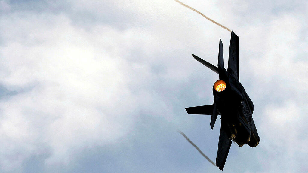 An Israeli Air Force F-35 fighter jet