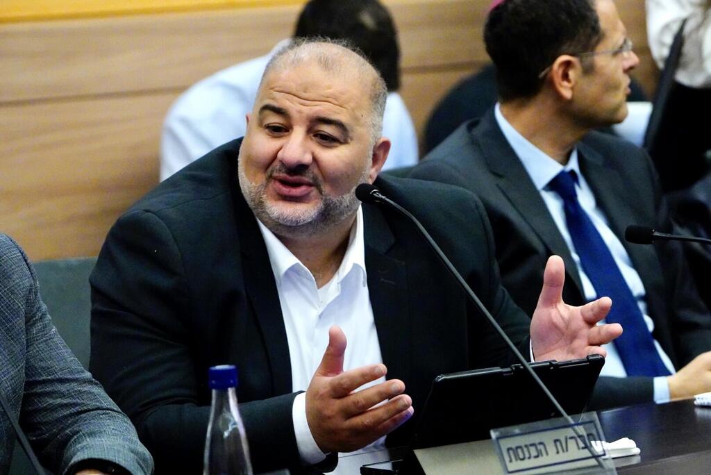 Ra'am Chairman Mansour Abbas (Photo Shalev Shalom) ועדת החוקה, חוק ומשפט