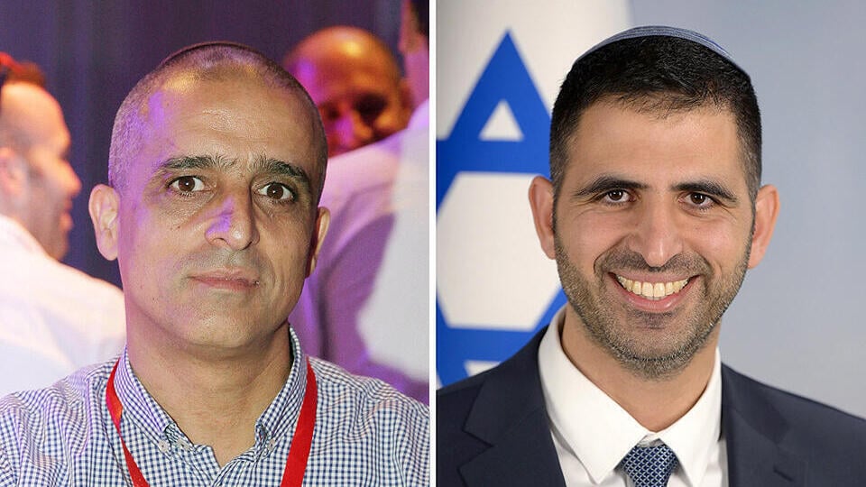 שר התקשורת ויו"ר הדואר המודח (צילום: אבי אוחיון לע"מ, אוראל כהן) מימין: שר התקשורת שלמה קרעי ויו"ר הדואר מישאל וקנין
