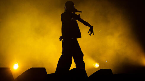 rapper on stage