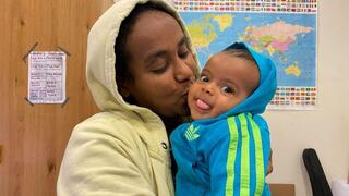נאצנט ילדה אתיופית מום בלב