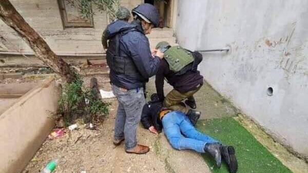 רגע תפיסת המחבל לית' נסאר