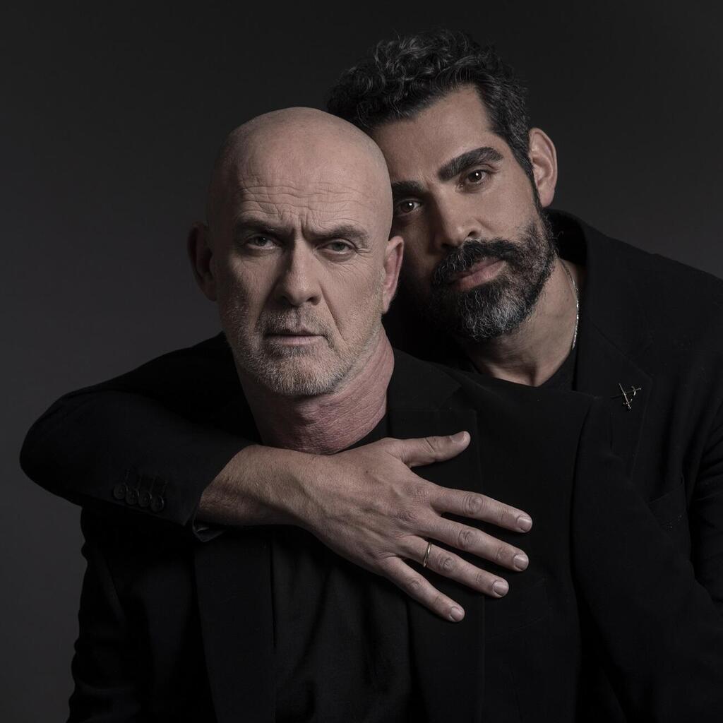 מוטי רייף (משמאל) וסיימון לוזון