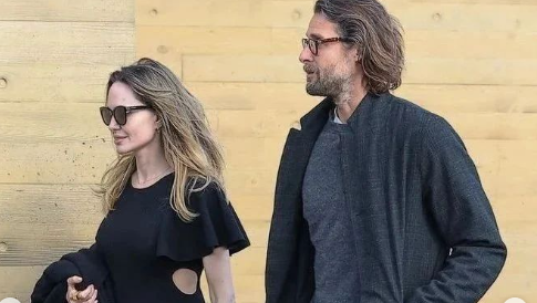 Angelina Jolie spotted at a Malibu hotspot with British billionaire David Mayer de Rothschild 