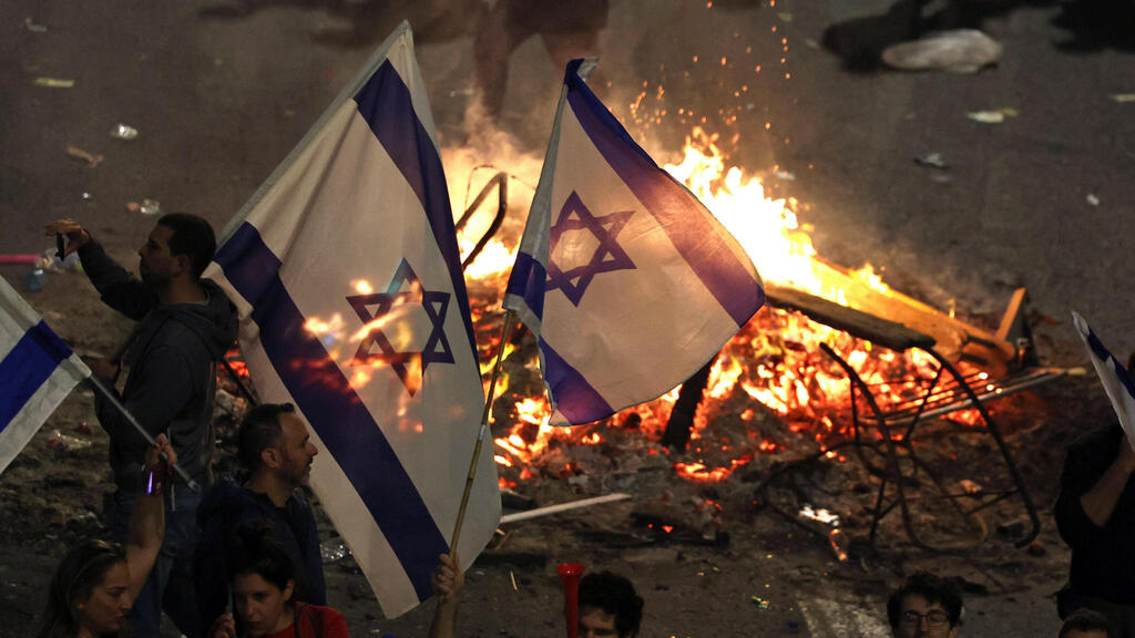 מחאה תל אביב