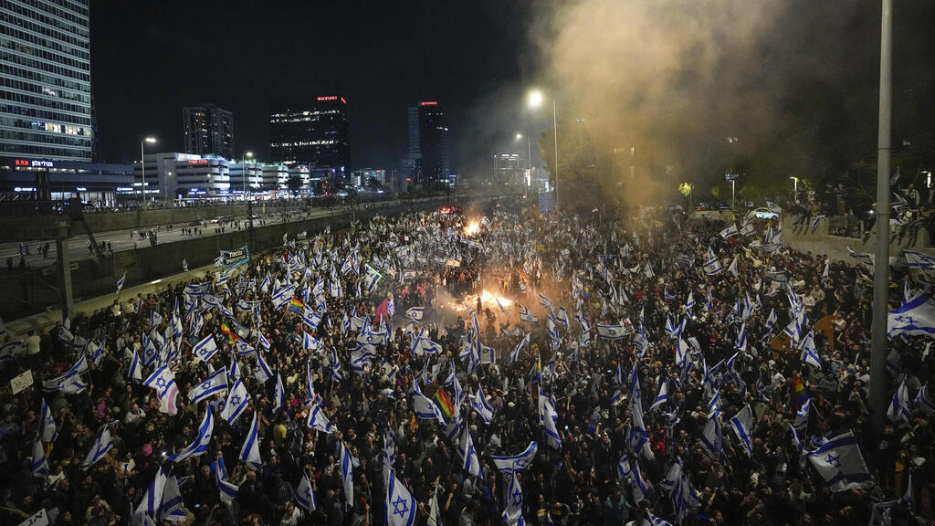 מחאה תל אביב