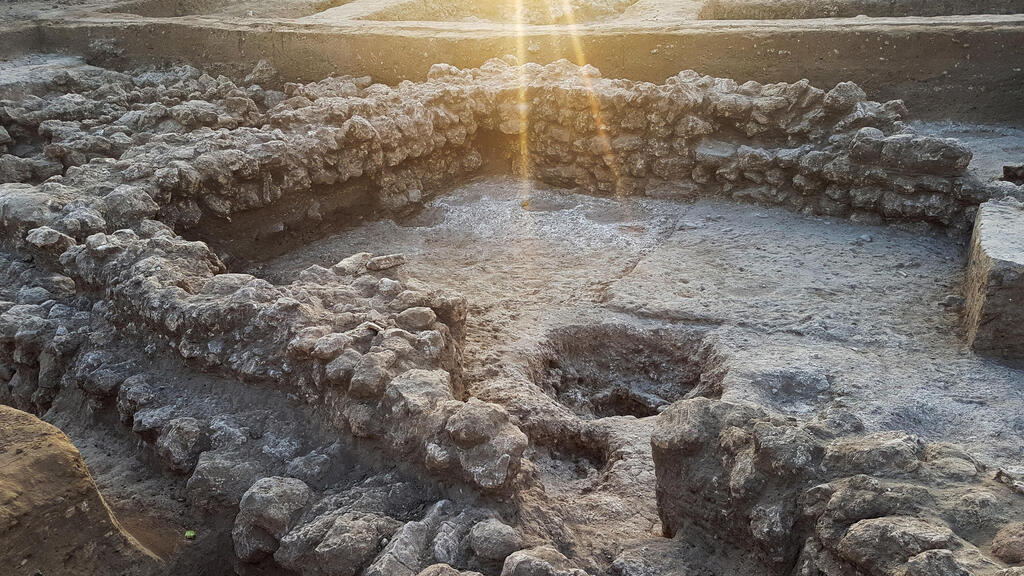 Excavation site in Ashkelon