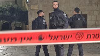 זירת ניסיון חטיפת הנשק בעיר העתיקה בירושלים