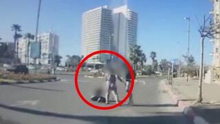 חשודה ואחיה תקפו נהג רכב בו התנגשות כשניסה להחליף איתם פרטים בבת ים