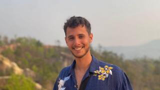 עידו באומגרטן ז"ל במהלך הטיול בתאילנד