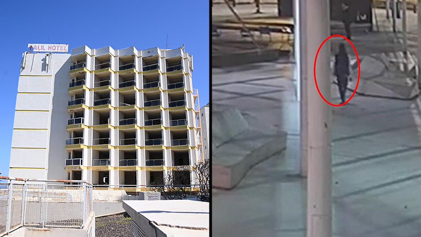 צילום:דוברות המשטרה, יאיר שגיא המלון הנטוש