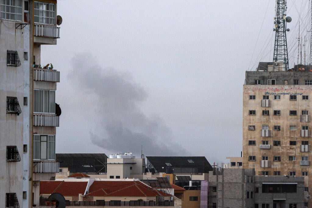 תקיפה ברצועת עזה (צילום: רויטרס) תקיפה ברצועת עזה