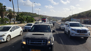 פקקים לקראת ערב החג