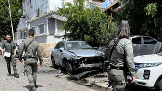 זירת הפיצוץ ברמלה