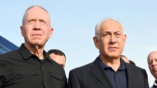 ראש הממשלה בנימין נתניהו ושר הביטחון יואב גלנט בהערכת מצב בזירת הפיגוע