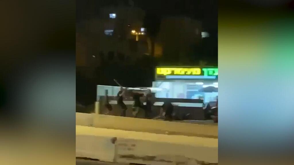 תיעוד מהקטטה קטטה בשכונת בית צפאפא בירושלים