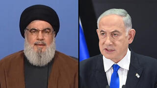 Hassan Nasrallah, Benjamin Netanyahu 