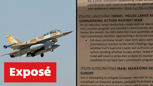 Pentagon Leak Suggests Israel Preparing For Iran Attack Despite ...