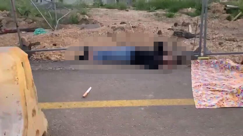 Stabbing attack in Gush Etzion Junction חשד פיגוע דקירה צומת גוש עציון