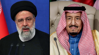 נשיא איראן איברהים ראיסי מסיבת עיתונאים שנה לכהונתו הסכם הגרעין 