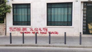 בית הכנסת הגדול ברצלונה הושחת