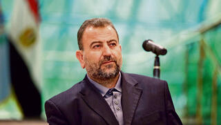 The deputy leader of the Hamas political executive Saleh al-Arouri 