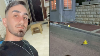 זירת הרצח בטייבה אדיר גאנם