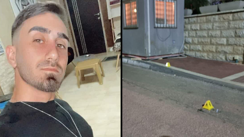 זירת הרצח בטייבה אדיר גאנם