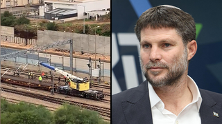 בצלאל סמוטריץ' ועבודות רכבת ישראל
