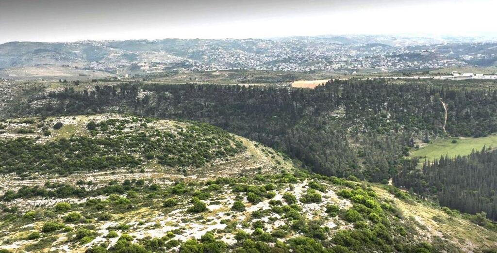 גבעת הקרב בשפלת יהודה (צילום: איל מרקו, רשות העתיקות ) גבעת הקרב בשפלת יהודה