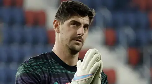 Real Madrid goalkeeper Thibaut Courtois pays tribute to fallen IDF soldier