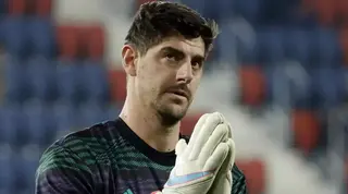 Real Madrid goalkeeper Thibaut Courtois 
