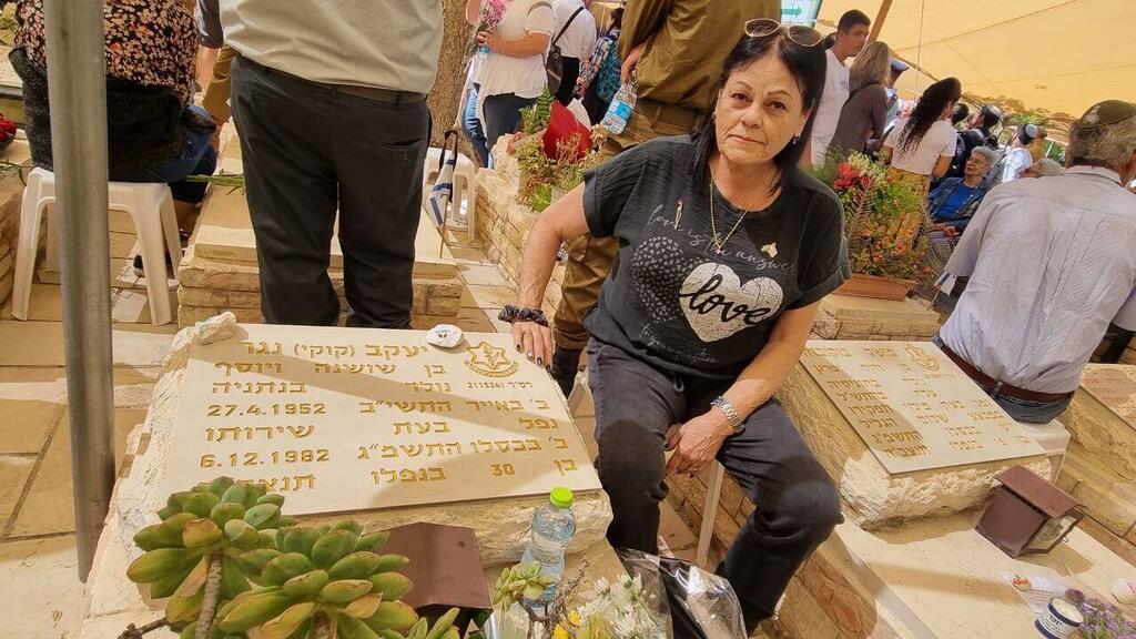 "אין לו מה לחפש פה, וזה לא קשור לפוליטיקה". נגר ( צילום: אילנה קוריאל) מזל נגר, אלמנה ליעקב נגר שנהרג בשלום הגליל