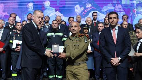 Erdogan bestows medal of honor on Israelis for quake rescue - Vimarsana News