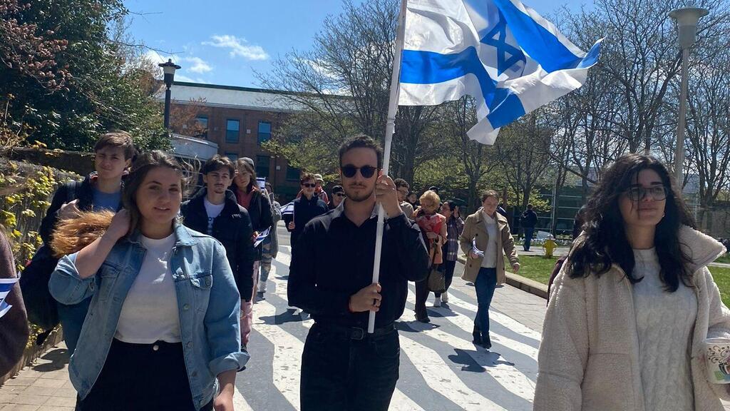 American-Israeli Student Roy Harel Shows Pride in his Jewish Identity