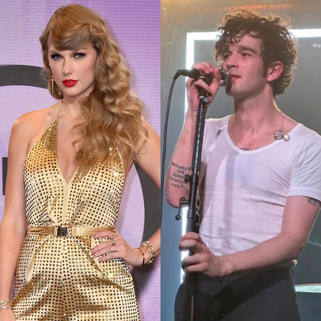 בזוגיות טרייה? טיילור סוויפט ומת'יו הילי (צילום: AP, אינסטגרם) טיילור סוויפט מת'יו הילי