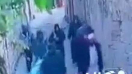 תיעוד מכניסת המסתערבים מחופשים לנשים לקסבה בשכם לפעני מעצר המחבלים שביצעו את הפיגוע בבקעה