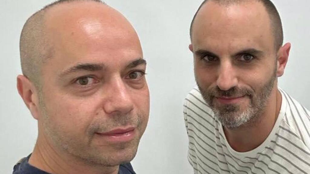 אביעד קיסוס וטל ברמן (צילום פרטי) אביעד קיסוס וטל ברמן