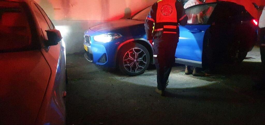 נורתה למוות במכונית ליד ביתה. זירת הרצח בחיפה נורתה למוות במכונית ליד ביתה. זירת הרצח בחיפה