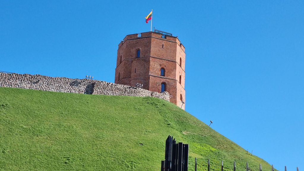 Gediminas Tower in Vilnius, Lithuania (Photo: Rina Drigov) 100