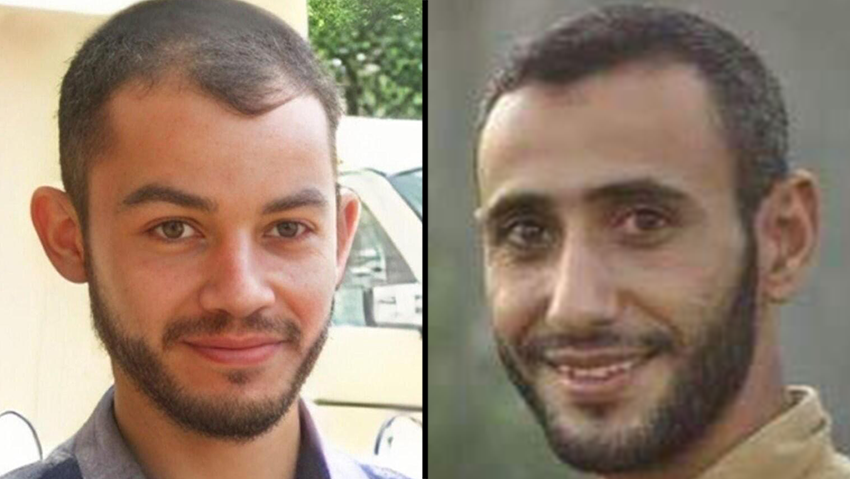 סאאד ג'ואד עבד פרואנה (מימין) וואאל מוחמד צברי אגא (צילום: דובר צה"ל) סאא'ד ג'ואד עבד פרואנה