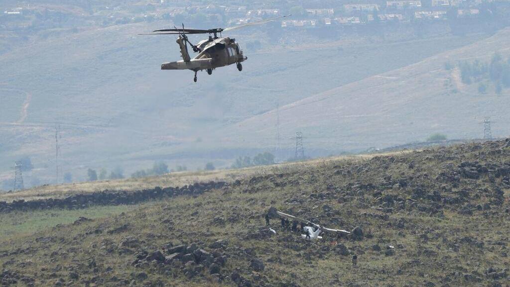 Самолет рухнул на севере Израиля, один человек погиб