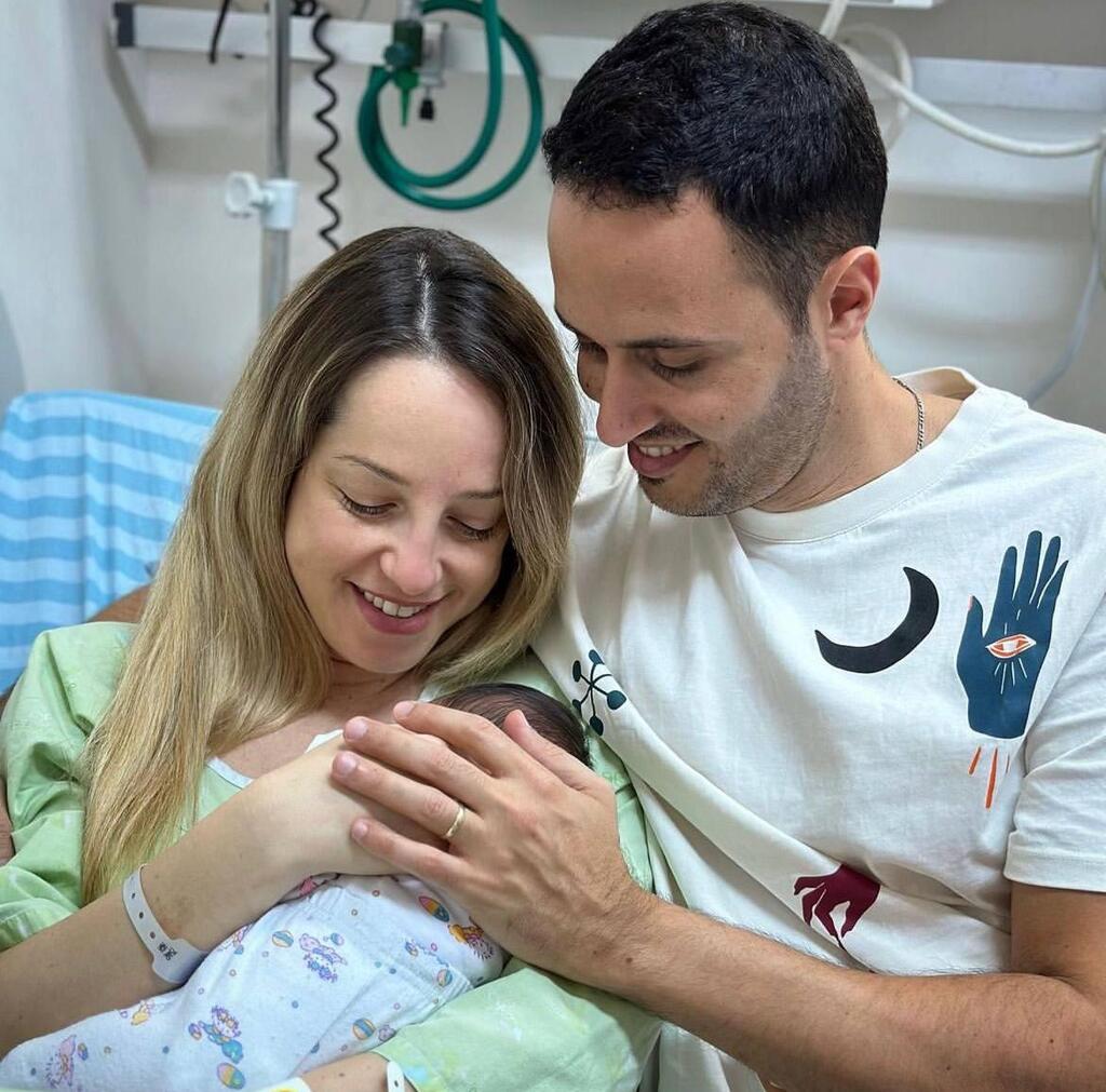 הורים טריים. ליאור אורן וקטיה אברבוך (צילום: אינסטגרם) ליאור אורן קטיה אברבוך