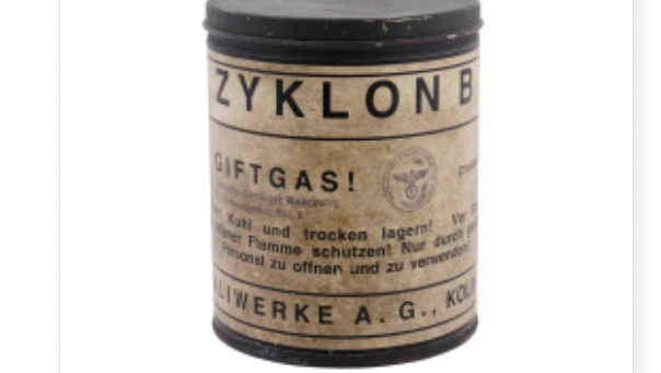 Yellow star, Zyklon B canister among items for sale in New York auction