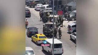 כוחות הביטחון ערכו קניות באחד מהכפרים הערבים סמוך לחברון